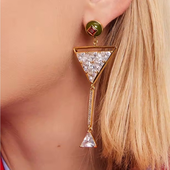KATE SPADE Shaken Or Stirred Statement Earrings - Picture 4 of 6